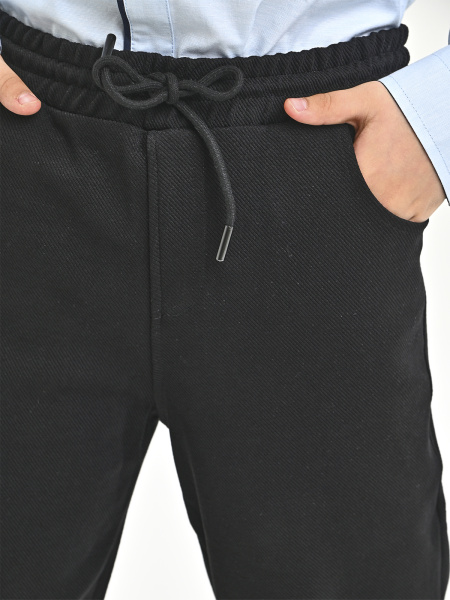 5026 Брюки д/м трик. (черный весь размерный ряд)