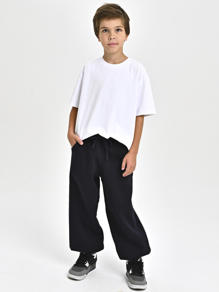 4899 Брюки спорт. д/м утепл. (темно-синий весь размерный ряд)