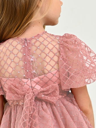 2381KG Платье д/д (розовый весь размерный ряд)