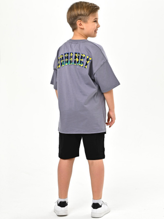 3030 Футболка д/м (серый весь размерный ряд)