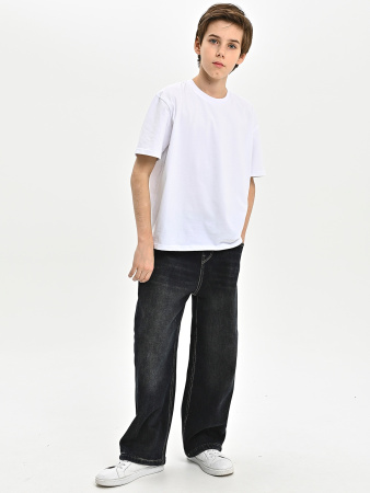 25388-Ch Джинсы утепленные д/м (темно-синий 31(165))