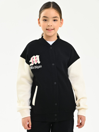 10491 Толстовка утепл. д/д (черный размер 122)