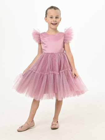 9372 Платье д/д (темно-розовый весь размерный ряд)