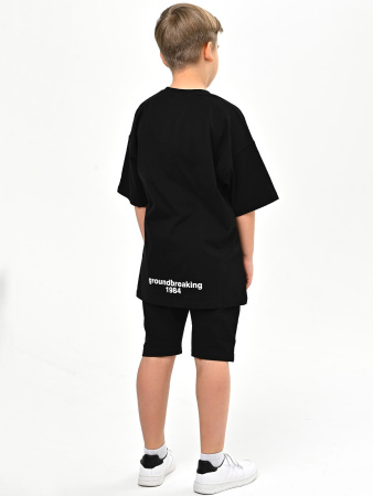 3014 Футболка д/м (черный весь размерный ряд)