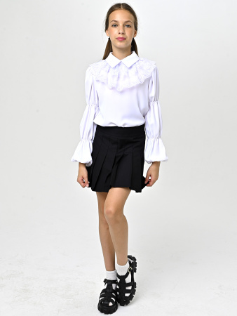 2411KG Блузка дл.р.  (белый весь размерный ряд)