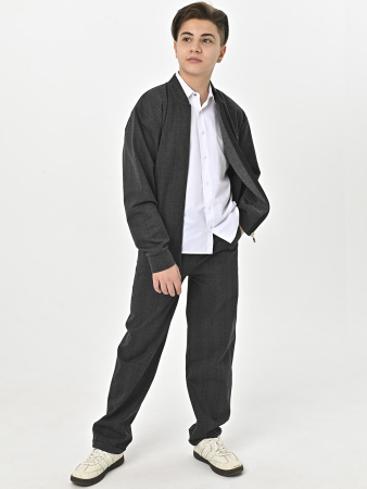 5010 Жакет д/м (серый весь размерный ряд)