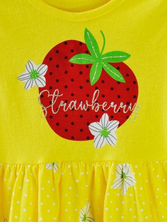 18601 Платье д/д (желтый 110)