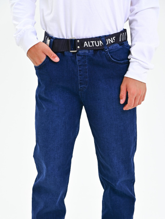 2-1064 Джинсы д/м (темно-синий весь размерный ряд)