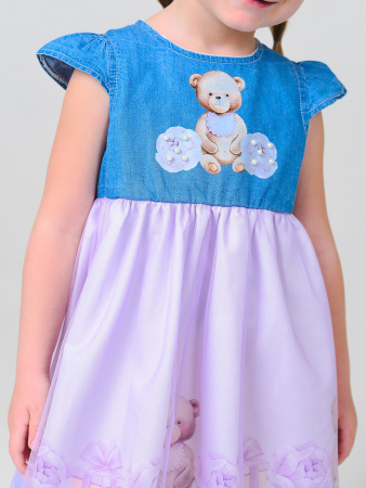 2974 Платье д/д (сиреневый весь размерный ряд)