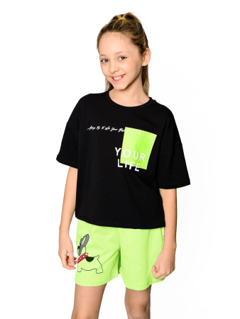 10222 Шорты д/д (салат размер 146)