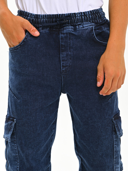 3-1076 Джинсы д/м (синий весь размерный ряд)