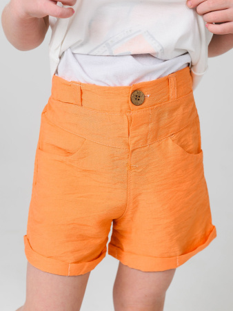 247 Костюм д/д (крем/оранж размер 104)