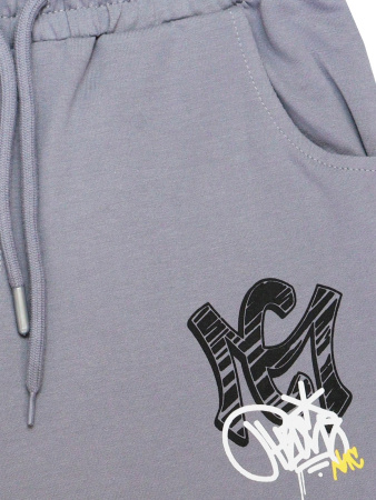 3038 Бриджи д/м (серый весь размерный ряд)