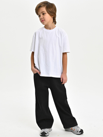 B2531-Ch Джинсы утепленные д/м (черный весь размерный ряд)