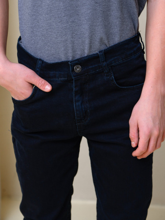 2-784 Джинсы д/м (темно-синий весь размерный ряд)