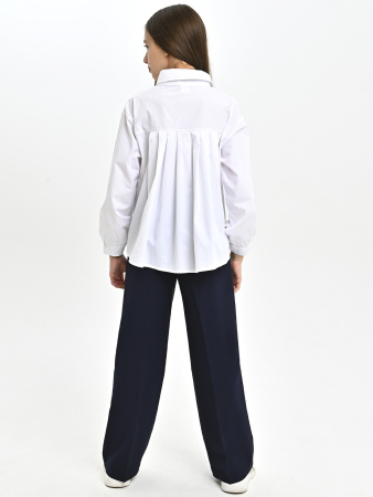 3025-Ch Блузка д/д (белый весь размерный ряд)