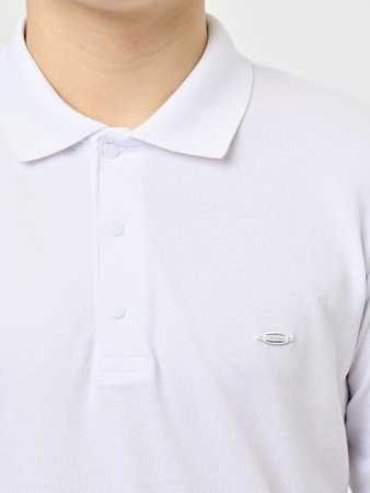 4951 Поло дл.р. д/м (белый весь размерный ряд)