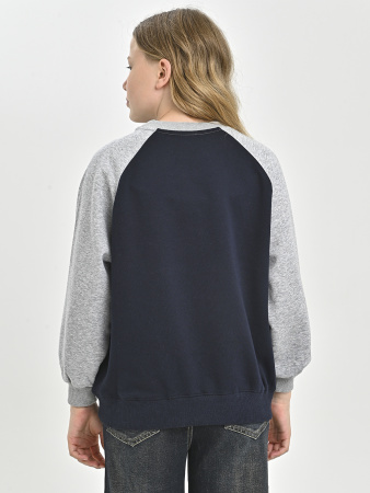 85Q331-Ch Джемпер д/д (синий весь размерный ряд)