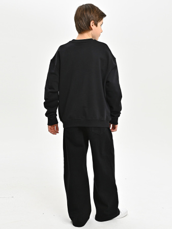 5049 Толстовка д/м (черный весь размерный ряд)