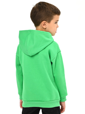 224406 Толстовка утепл. д/м (зеленый весь размерный ряд)