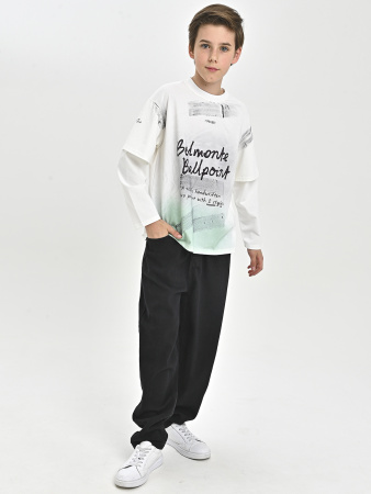 B2550-Ch. Джинсы д/м (черный весь размерный ряд)