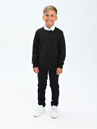 2780 Джемпер д/м (черный весь размерный ряд)