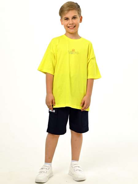 3048 Футболка д/м (желтый весь размерный ряд)