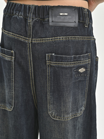 25299-Ch Джинсы д/м (синий весь размерный ряд)