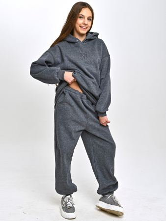 5019-Ch Костюм утепленный д/д (серый весь размерный ряд)