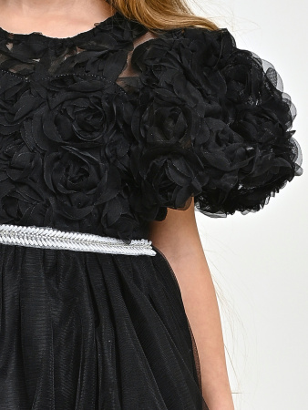 2585KG Платье д/д (черный весь размерный ряд)