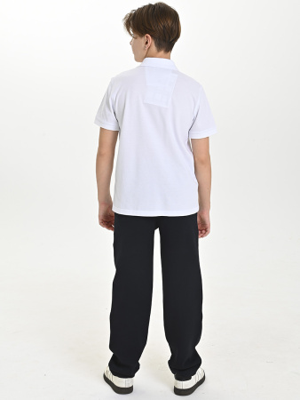 4804 Рубашка трик.(батал) к.р. д/м (белый весь размерный ряд)