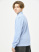 4966 Рубашка трик.(батал) дл.р. д/м (голубой весь размерный ряд)