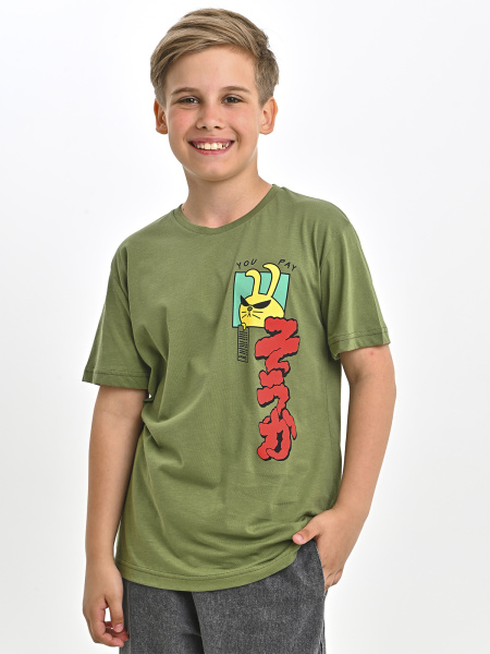 2182 Футболка д/м (хаки весь размерный ряд)