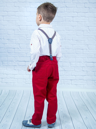 6259 Костюм д/м (бордо размер 86)