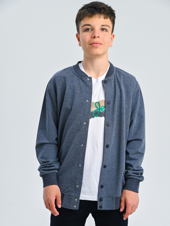 2501 Жакет д/м (джинсовый 128)