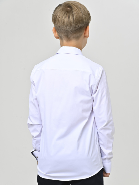 4851 Рубашка дл.р. д/м (белый весь размерный ряд)