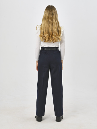 210K Брюки палаццо д/д (темно-синий весь размерный ряд)