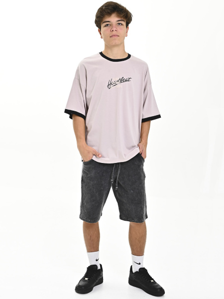 4713 Футболка д/м (бежевый 152)