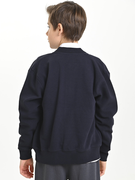 4864 Жакет д/м (темно-синий весь размерный ряд)