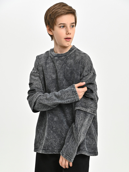 5159 Толстовка д/м (темно-серый весь размерный ряд)