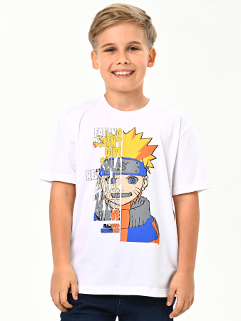 3143 Футболка д/м оверсайз (белый весь размерный ряд)