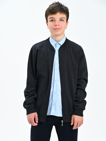 2640 Жакет д/м (черный весь размерный ряд)