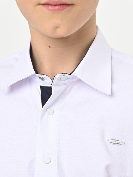 4709 Рубашка дл.р. д/м (белый весь размерный ряд)