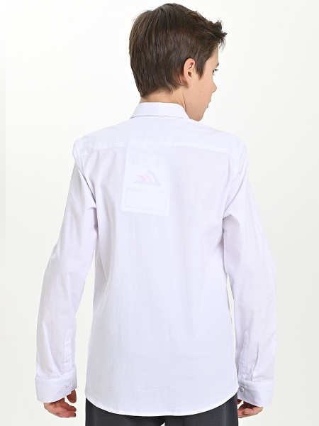 4885 Рубашка дл.р. д/м (белый весь размерный ряд)