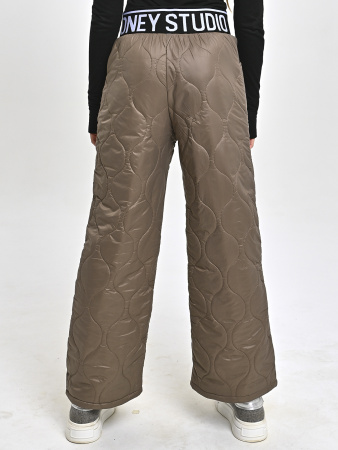 2378S Брюки болоневые д/д (темно-бежевый весь размерный ряд)