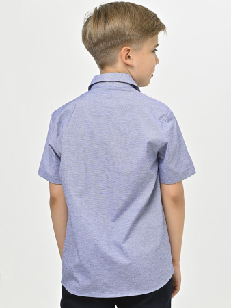 4136 Рубашка к.р. д/м (батал) (серый весь размерный ряд)