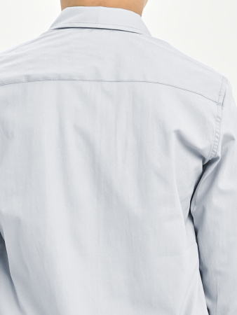 4852 Рубашка дл.р. д/м (серый весь размерный ряд)