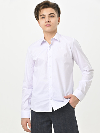 4982 Рубашка дл.р. д/м (белый весь размерный ряд)