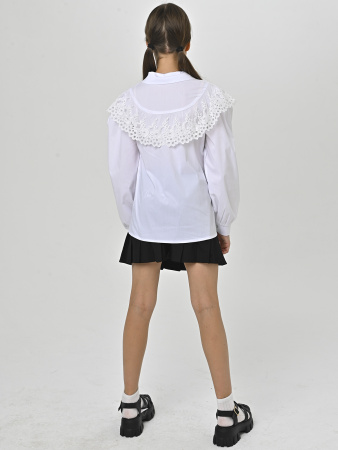 B-613 Блузка д/д (белый весь размерный ряд)