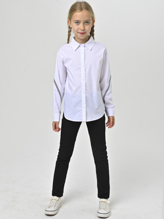 2414KG Блузка дл.р.  (белый весь размерный ряд)